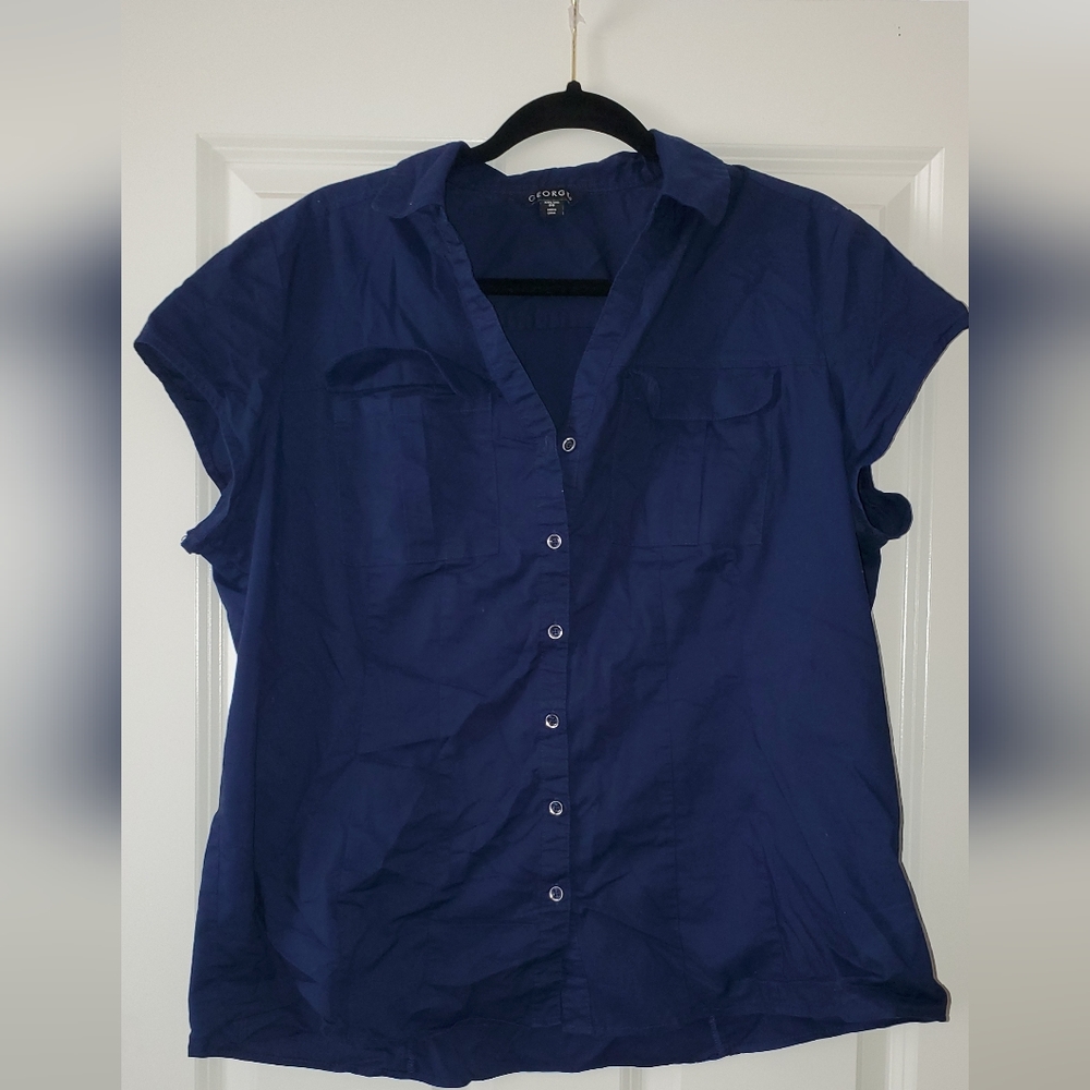 GEORGE Navy Blue Top 💙